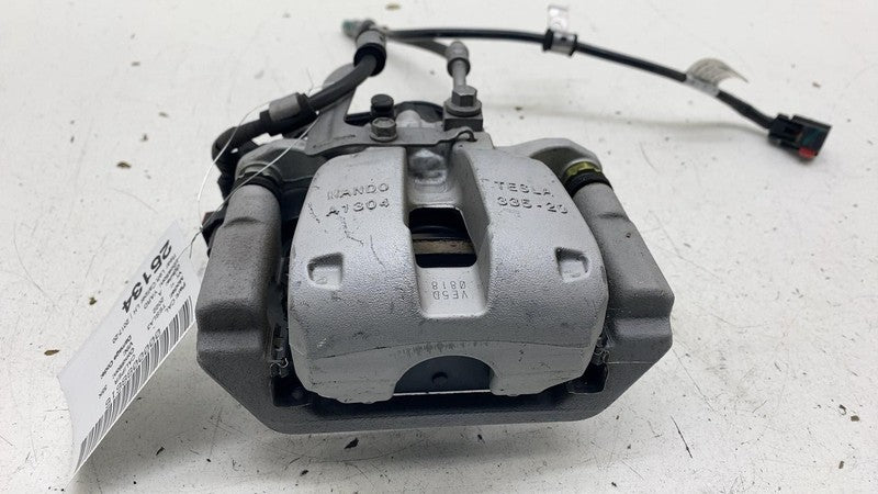 ⭕ 17-25 Tesla Model 3 M3 Rear Left Caliper w/ Brake Hose Line BASE 104