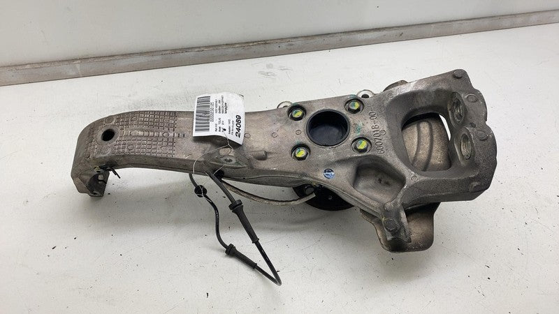 ⭕ 12-15 Model S Front Right Spindle Knuckle w/ Wheel Hub & Sensor 6007