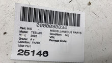 ⭕ 16-26 Tesla Model X Rear Driver 2nd Row Seat Monopost Cover Left 1062962-00-B