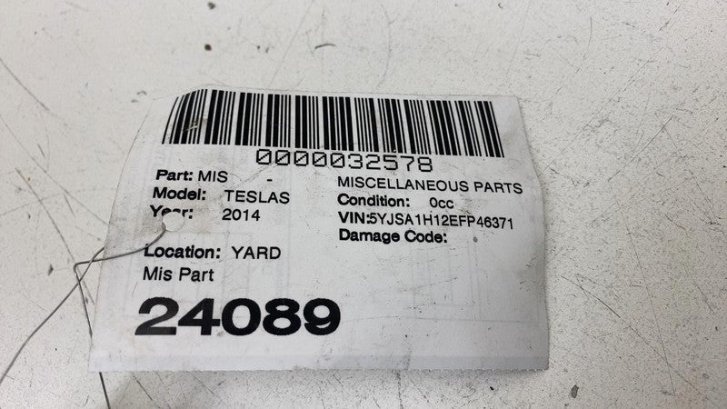 103018200D ⭕ 12-15 Tesla Model S Gen2 Rear HV Junction Box To Gen1 Charge Port 1030182-00-D