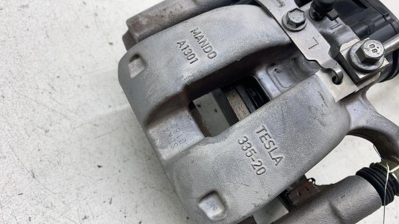 ⭕ 2017-2025 Tesla Model 3 Rear Left Caliper w/ Brake Line Hose BASE 10
