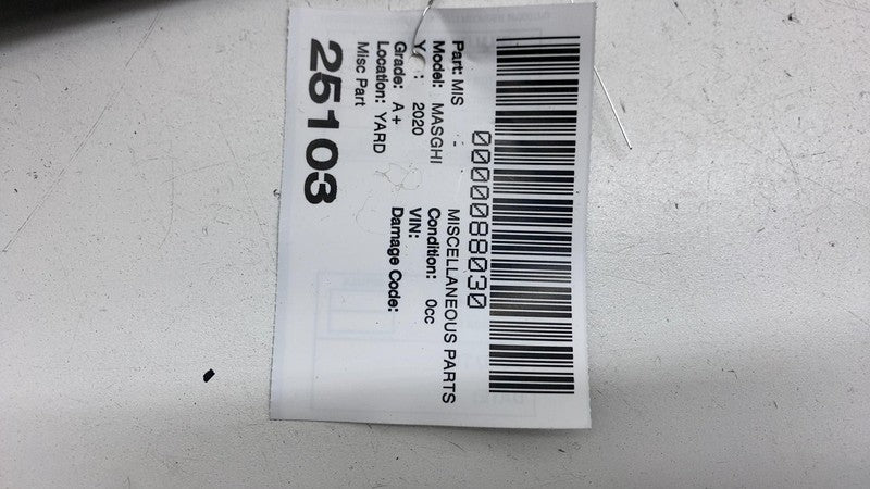 06700712150 ⭕ 2014-2021 Maserati Ghibli Front Left A Pillar Trim Cover Panel LH 06700712150