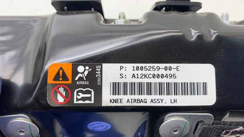 100525900E 2012-2015 Tesla Model S MS Front Driver Side Knee Safety Airbag Module Left Assy