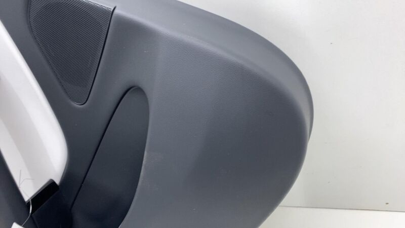 1105095 00 2017-2020 Tesla Model 3 M3 Rear Driver Side Door Panel Trim Cover White Left LH
