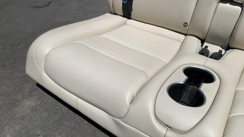 ⭕ 2016-2020 Tesla Model X Rear Left & Right 3rd Row Seat Leather White