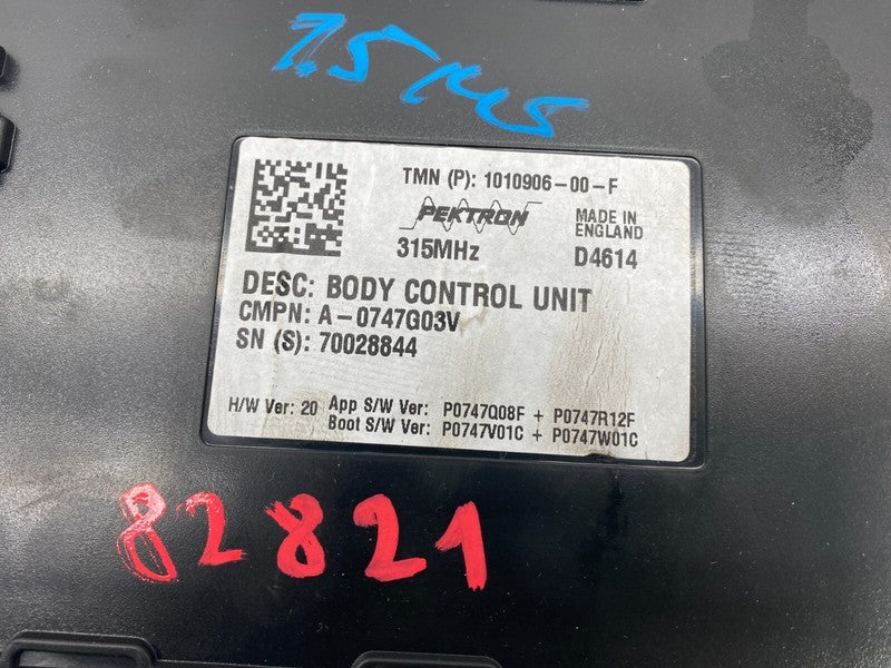 101090600F ⭕ 12-20 Tesla Model S Body Controller BCM Control Module (315MHZ) 1010906-00-F