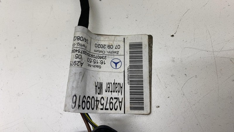 A2975409916 ⭕ 2022 Mercedes-Benz EQS 450+ V297 HVAC System Wiring Harness Cable A2975409916