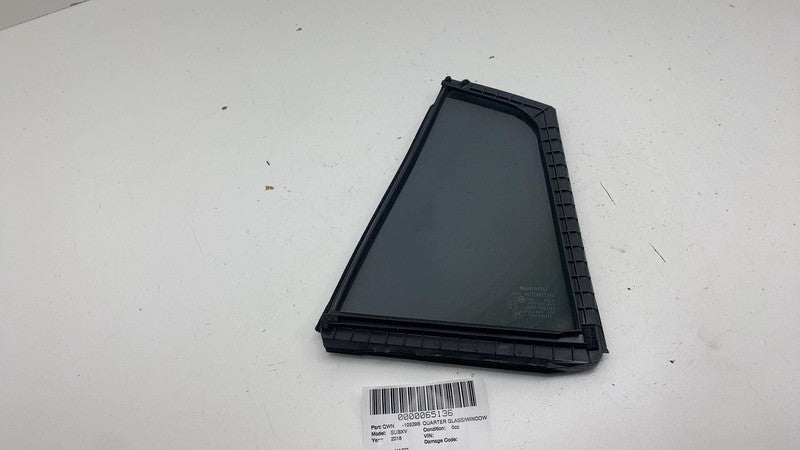⭕ 2018-2023 Subaru XV Crosstrek Rear Passenger Side Door Corner Vent Glass Right