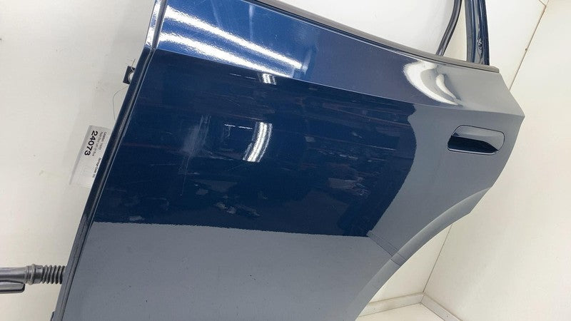 ⭕2023 Volkswagen ID.4 Rear Driver Side Door Shell Panel Cover Left Assembly Blue