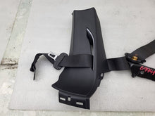 ⭕ 12-15 Model S Rear Right Seat Belt Retractor w/ Mid C-Pillar Trim 1023136-05-D