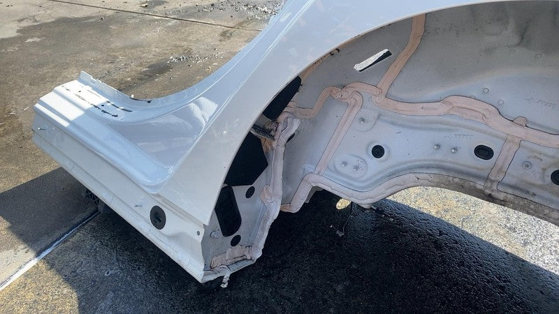 ⭕ 22-24 Mercedes-Benz EQS 450+ Rear Left Quarter Panel Structure Cutout LH White