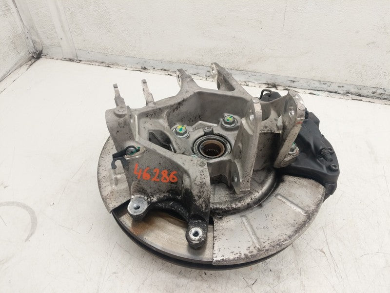 ⭕ 12-15 Tesla Model S MS Rear Left Spindle Knuckle Caliper Hub Disc Ro