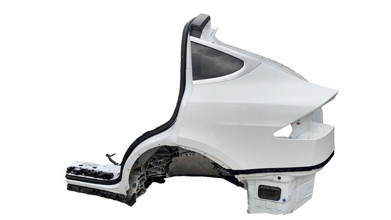 ⭕ 16-20 Tesla Model X MX Rear Left Quarter Panel Structural Cutout LH White PPSW