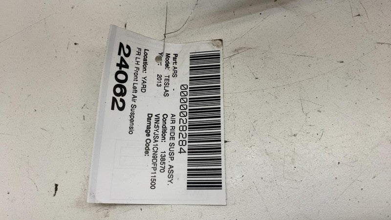 600635100C ⭕ 12-15 Model S Front Left Air Suspension Spring Shock Absorber RWD 6006351-00-C