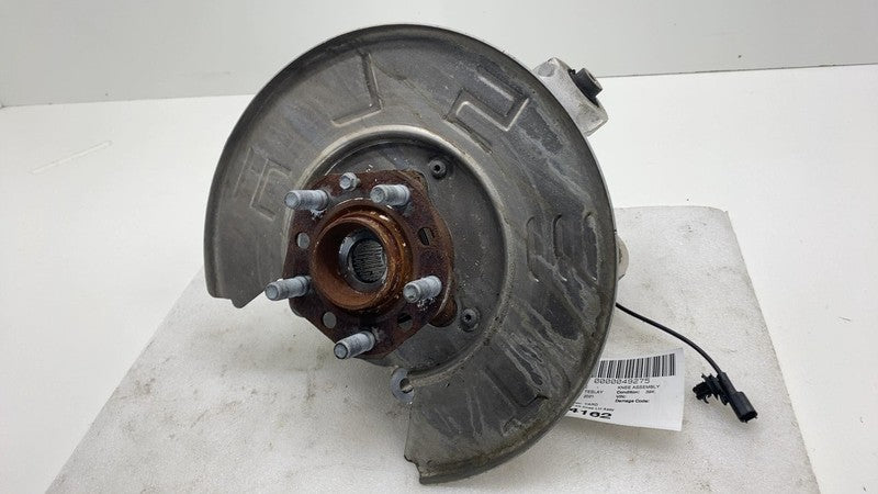 118841100F 2020-2024 Tesla Model Y MY Rear Left Spindle Knuckle Hub w/ ABS & Dust Shield LH