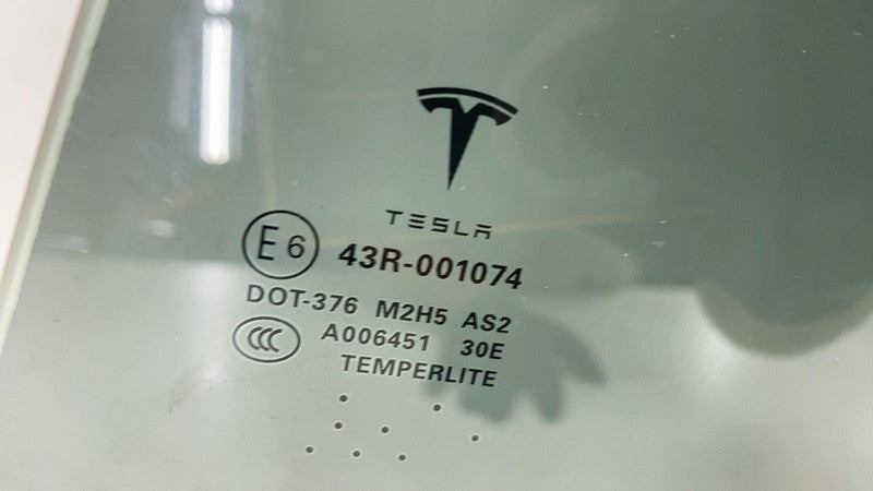 ⭕ 2012-2020 Tesla Model S MS Rear Driver Side Door Window Glass Left L