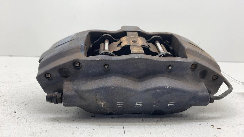 ⭕ 2012-2015 Tesla Model S MS Rear Driver Side Caliper w/ Brake Hose Li