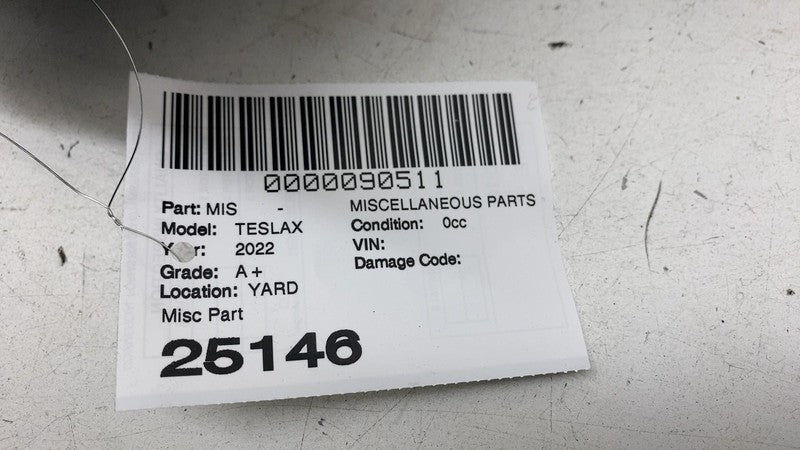 ⭕ 21-25 Model X MX Rear Wall Load Floor Support Trim Pocket Bracket 16