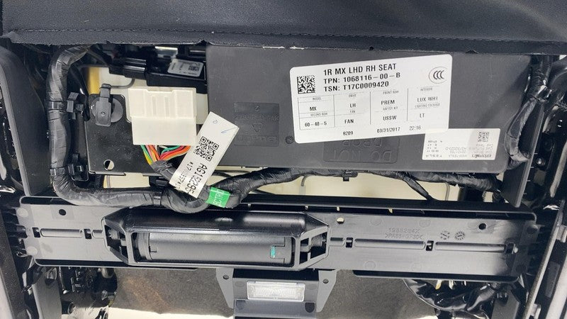 ⭕ 2016-2020 Tesla Model X Front Left 1st Row Seat Lower Cushion w/ Tra