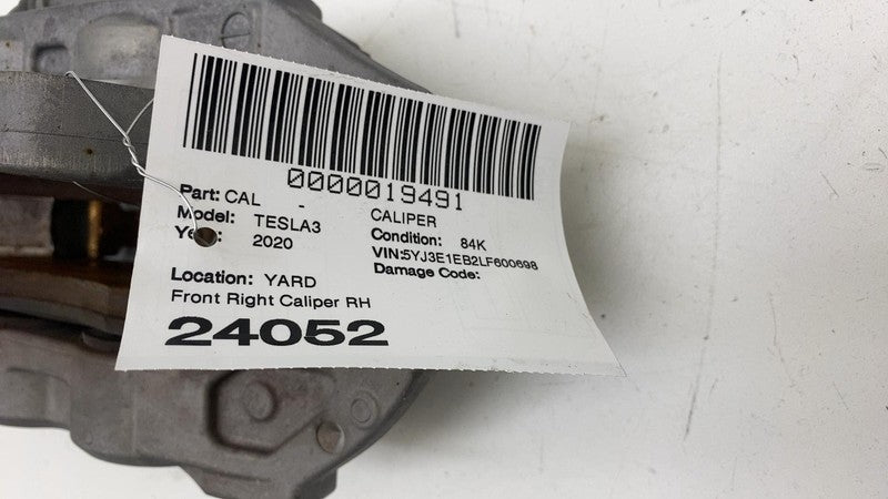 104462200E ⭕ 2017-2023 Tesla Model 3 M3 Front Right Caliper w/ Brake Hose Line 1044622-00-E