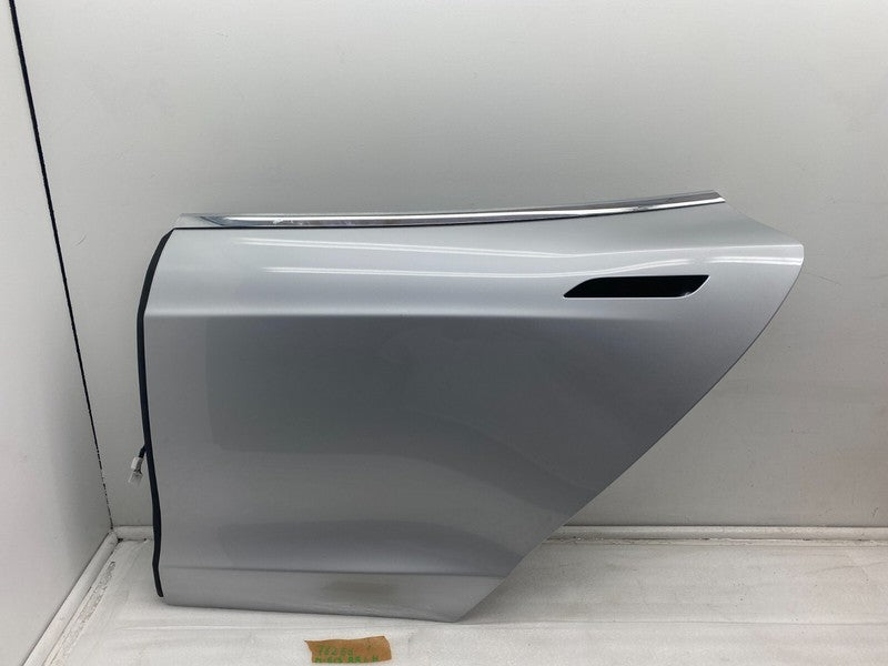 ⭕ 2012-2015 Tesla Model S MS Rear Left Door Shell Panel Silver PMSS 10