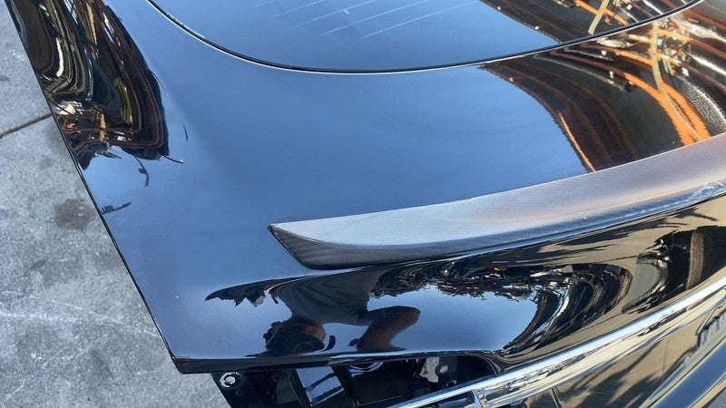 ⭕ 12-15 Tesla Model S Rear Tailgate Hatch Liftgate Panel Assembly Blac