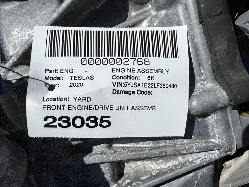 1478100-00-B 2019-2021 Tesla Model S X Electric Engine Motor Front Drive Unit Assembly MS MX