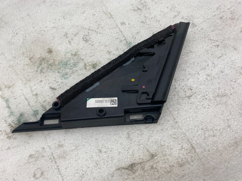 1034909-99-E ⭕16-20 Model X Front Right Door Quarter Applique Corner Glass Cover 1034909-99-E