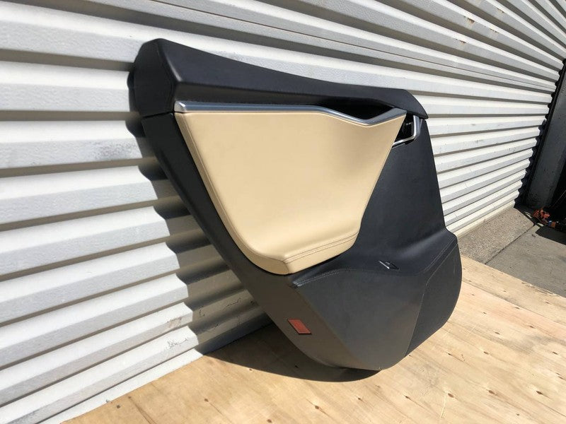 ⭕2012 2013 2014 2015 Tesla Model S MS Rear Driver Side Door Panel Trim Card Left