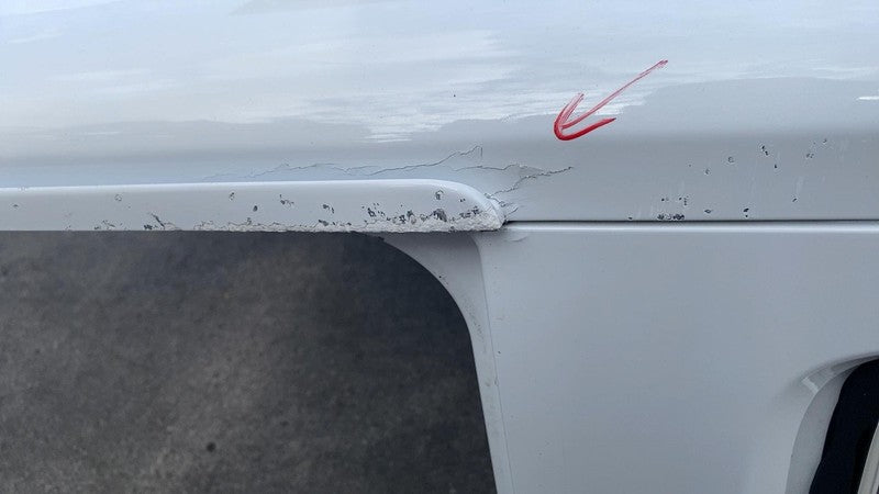 ⭕ 11-18 Jeep Wrangler 4-Door Hard Top Panel Roof Cab Clip White - PW7 OEM DAMAGE