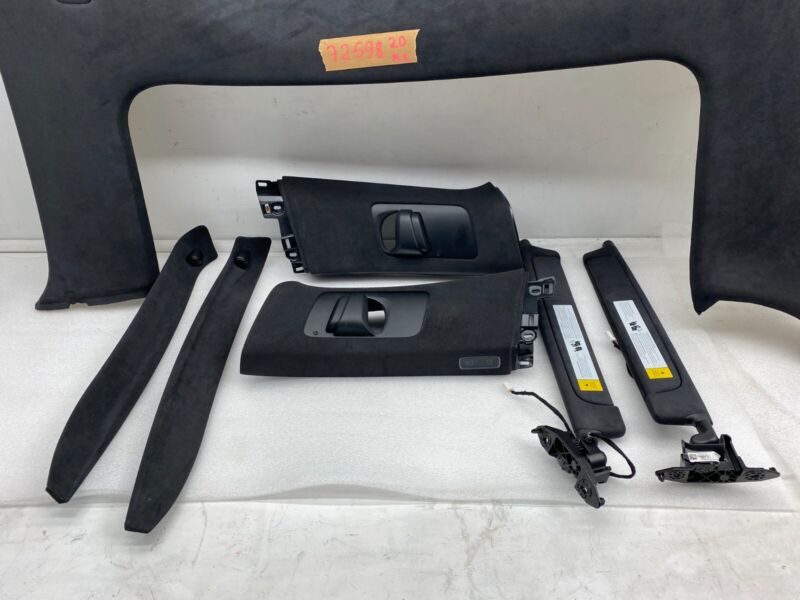 Does Not Apply 2016-2020 Tesla Model X Headliner A-Pillar + Upper B-Pillar w/ Sunvisor & Bezel