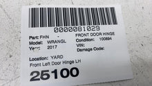 ⭕ 07-18 Jeep Wrangler Front Driver Side Upper & Lower Door Hinge Left 55395393
