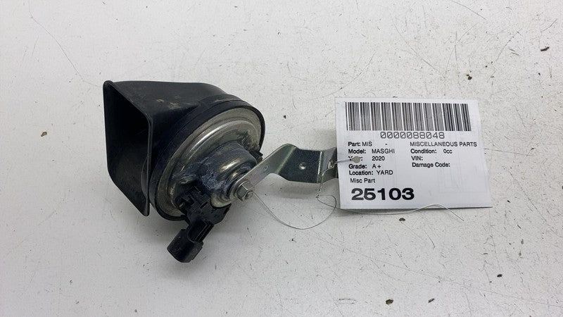 ⭕ 2014-2020 Maserati Ghibli FIAMM Low Pitch Tone Signal Sound Siren Ho