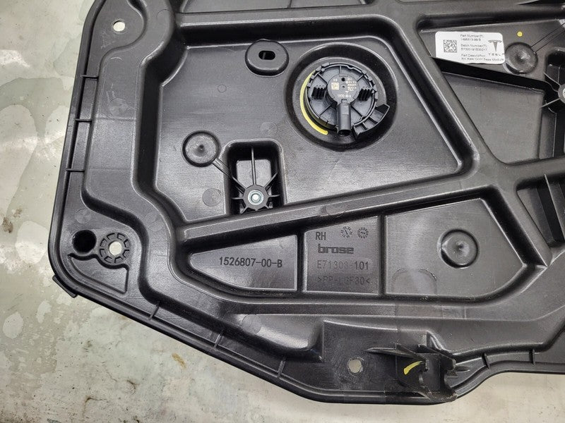 ⭕ 20-24 Tesla Model Y Rear Passenger Right Window Regulator & Motor 14