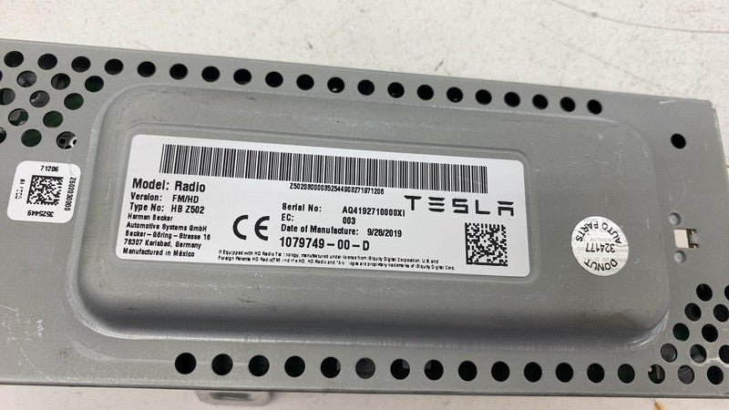 ⭕2017-2023 Model 3 Harman Becker HBZ502 Radio FM/HD Receiver Module 10