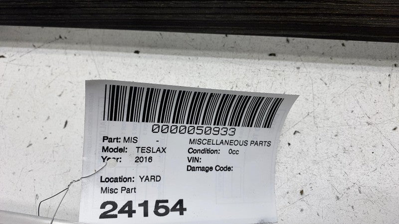 2016-2020 Tesla Model X SET of Front & Rear Left & Right Door Molding 