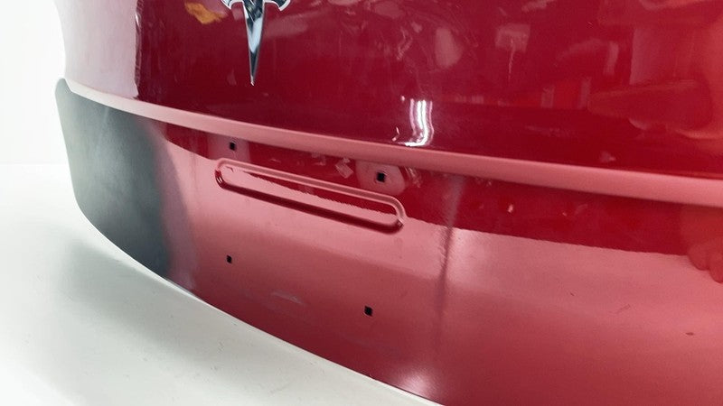 ⭕ 2017-2020 Tesla Model 3 M3 Rear Trunk Decklid Shell Panel Assembly Red PPMR