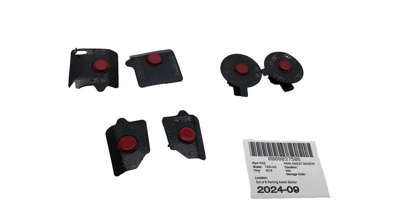 ⭕ 16-20 Tesla Model S SET of 6 Bumper Ultrasonic Parking Sensor PDC 11
