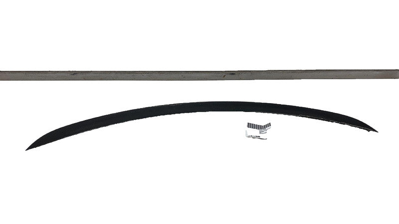 ⭕ 12-20 Model S Rear Trunk Liftgate Lid Spoiler Wing Carbon Fiber 1023