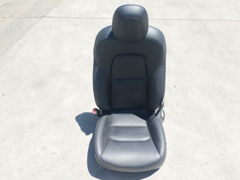 ⭕ 2017-2022 Tesla Model 3 M3 Front Driver Side 1st Row Seat w/ Rail Track Left