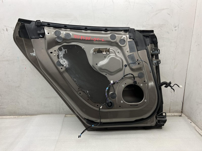 ⭕ 12-15 Tesla Model S Rear Driver Side Door Shell Panel Left Assy Beig