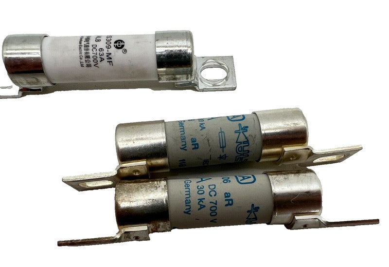 RS309-MF ⭕ 17-21 Model M3 3 Set Of 3 High Voltage Battery Cylinder Fast Fuse 63A RS309-MF