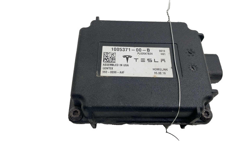 ⭕ 12-17 Tesla Model S Homelink Computer Garage Door Opener Module 1005