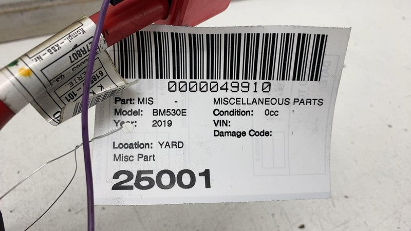 61139356464 2018 2019 BMW 530e G30 Rear Power Distribution Junction Box w/ Wiring Harness