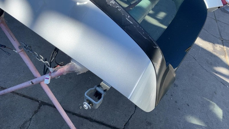 2011-2014 Porsche Cayenne S Rear Trunk Hatch Tailgate Liftgate Shell Silver LX7W