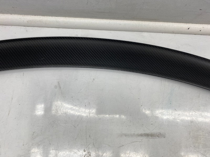 ⭕ 12-20 Model S Rear Trunk Liftgate Lid Spoiler Wing Carbon Fiber 1023