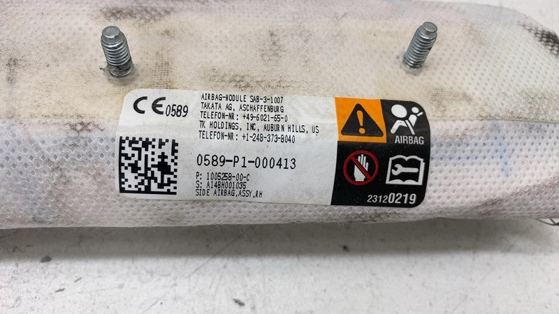 ⭕ 2012-2017 Tesla Model S MS Front Passenger Side Seat Airbag Right 10