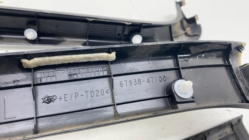6793747100 ⭕2023-2025 Toyota Prius Left & Right Liftgate Upper Trim 67937-47100/67938-47100