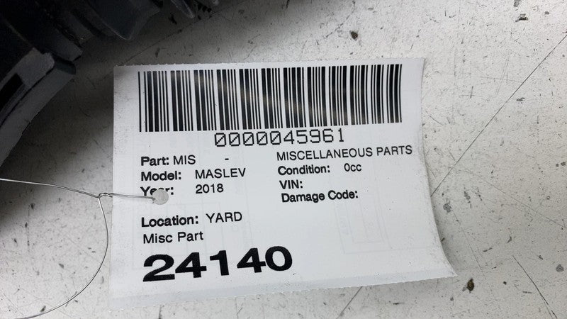 ⭕ 17-20 Maserati Levante Engine Right Air Cleaner Intake Duct Hose 670