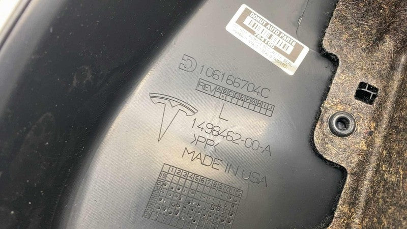 1498462-00-A ⭕ 20-24 Tesla Model Y Rear Left Interior Door Panel Trim Card Cover 1498462-00-A